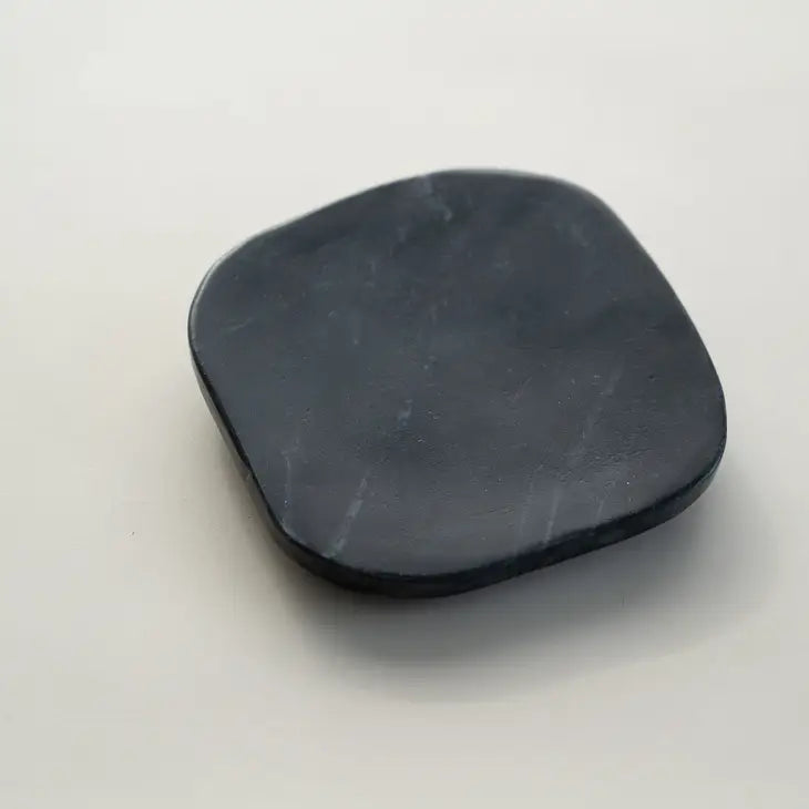 Small Black Marble Free From Plate