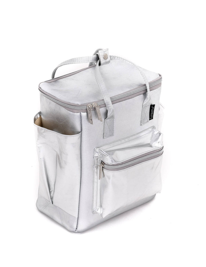 Chillout StanCan 12Pak Fashion Cooler Bag- SIlver