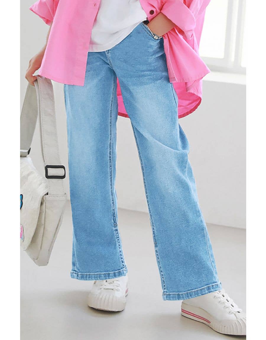 Premium Wash Relaxed Fit Denim Jean