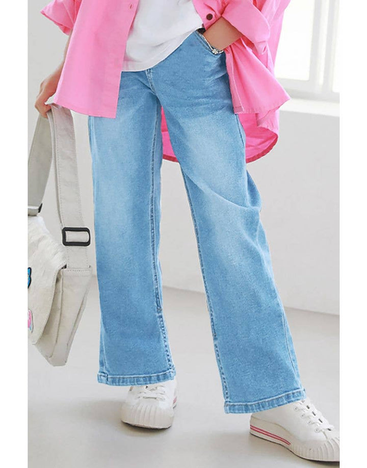 Premium Wash Relaxed Fit Denim Jean