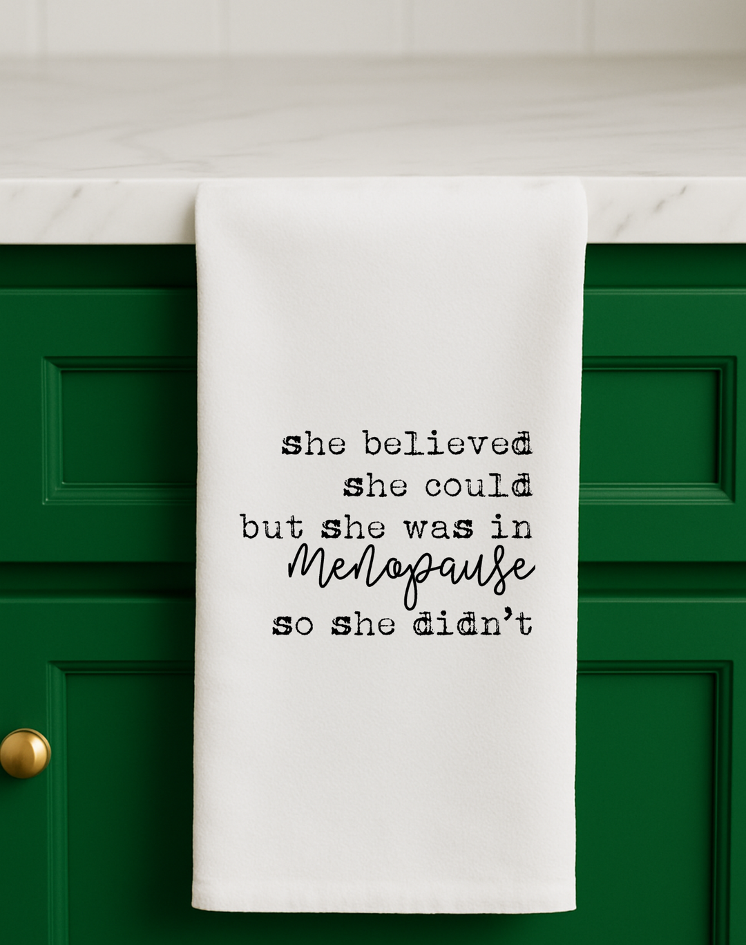 Funny gift Towel | Menopause towel mid-life menopause gift