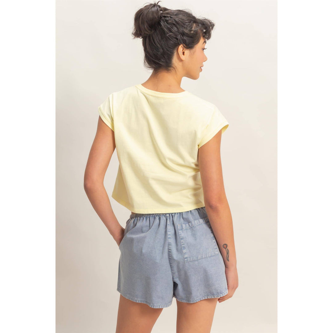Classic Crew Neck Sleeveless Top