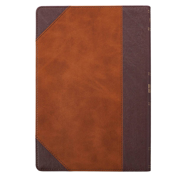KJV Bible Two Tone Vegan Leather