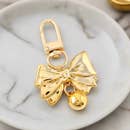 Gold Bow Purse Charm
