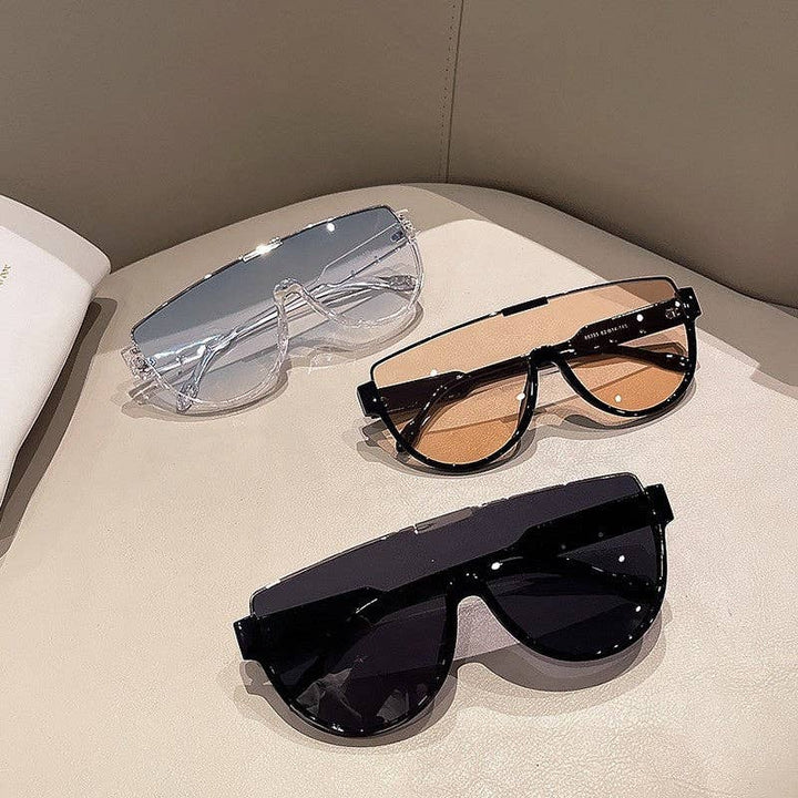 Oversized Sunglasses & Case