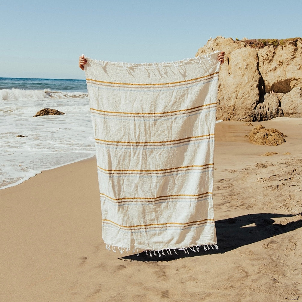 Sunday - Sustainable Recycled Throw Blanket