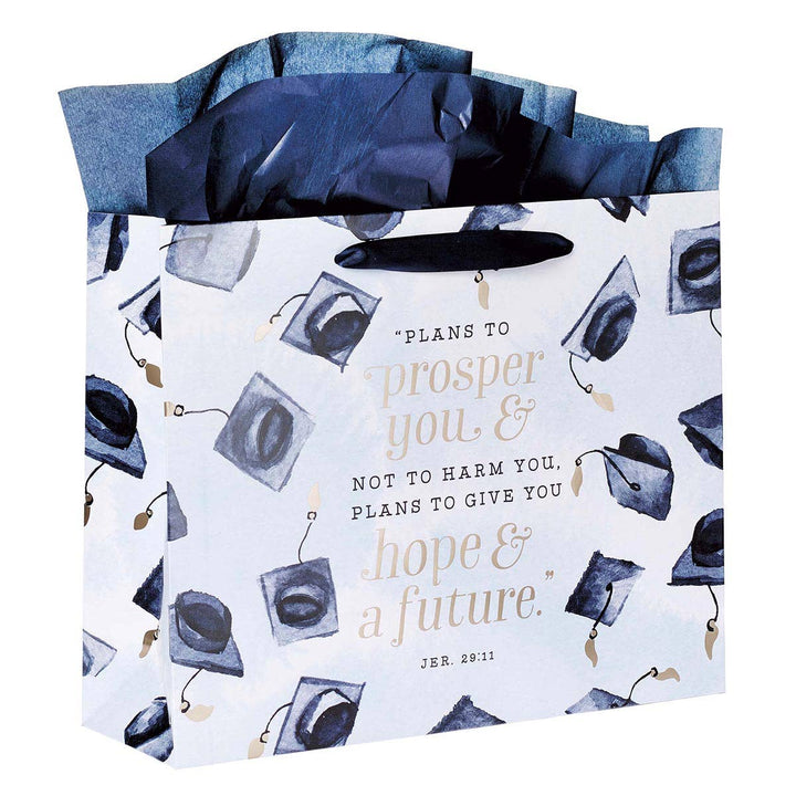 Hope & a Future Large Blue Gift Bag