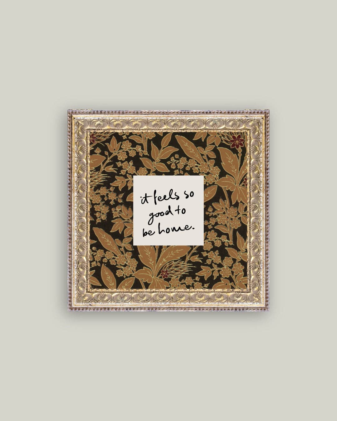 So Good To Be Home Framed Antique