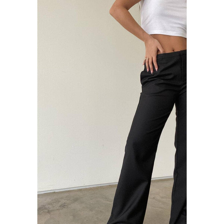 HOOK EYE WAISTBAND TROUSER