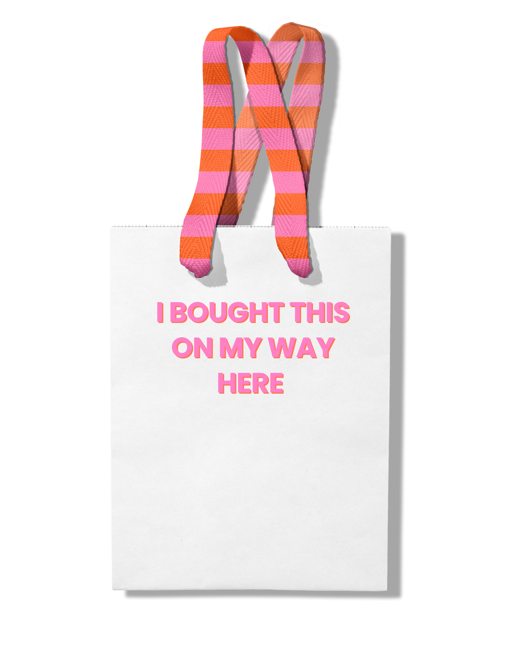 bought this on my way here gift bag