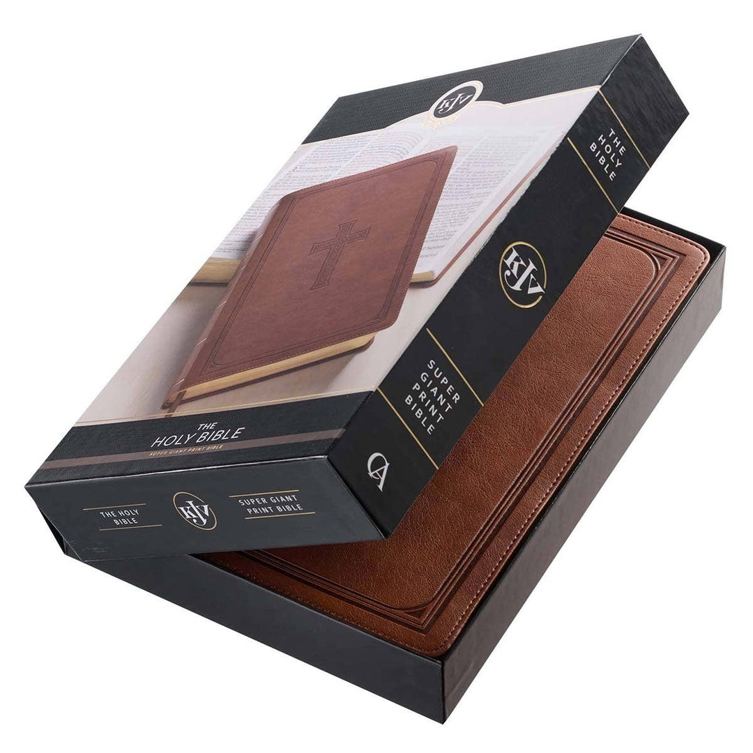 KJV Bible Super Giant Print Vegan Leather