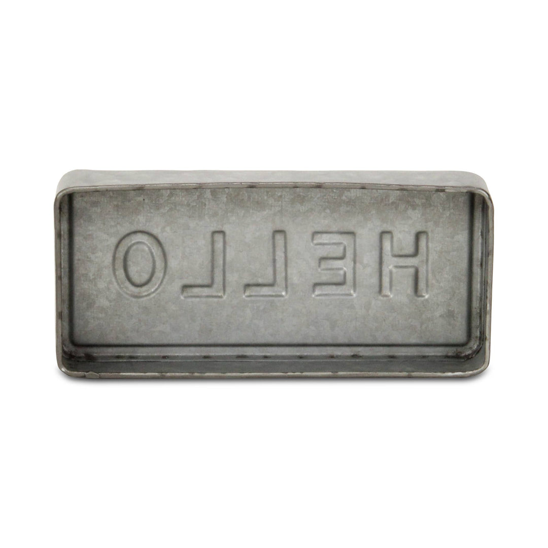 "Hello" Table Sign