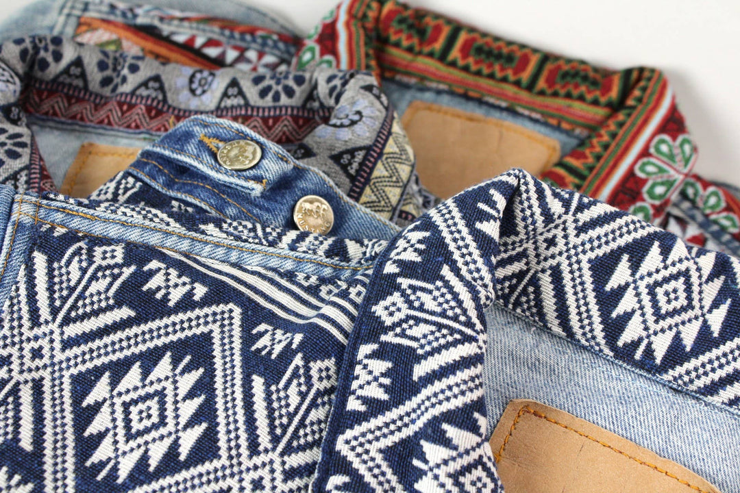 Recycled Tapestry Denim Jacket