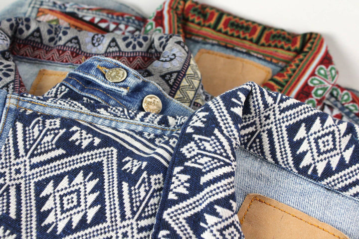 Recycled Tapestry Denim Jacket