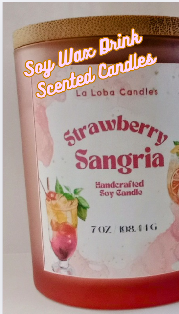 🍓 Strawberry Sangria Candle 🍷