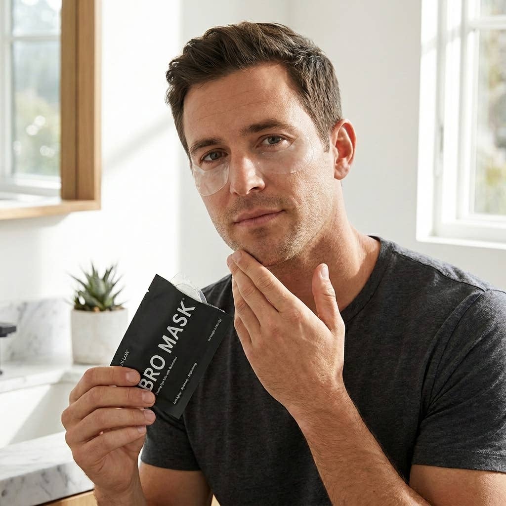 Hydrogel Eye Patches for Men, 6-Pack