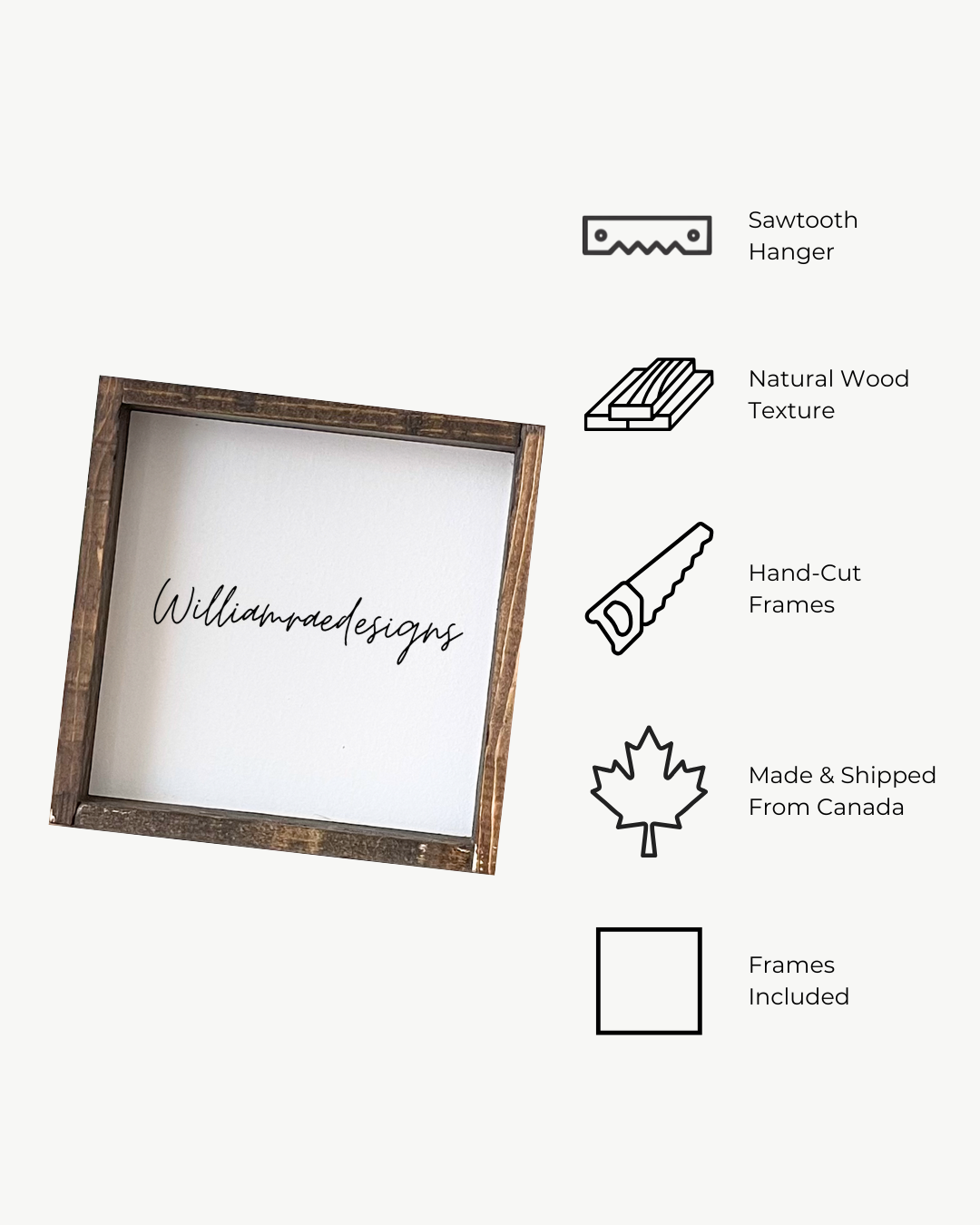 Coffee Noun Sign White