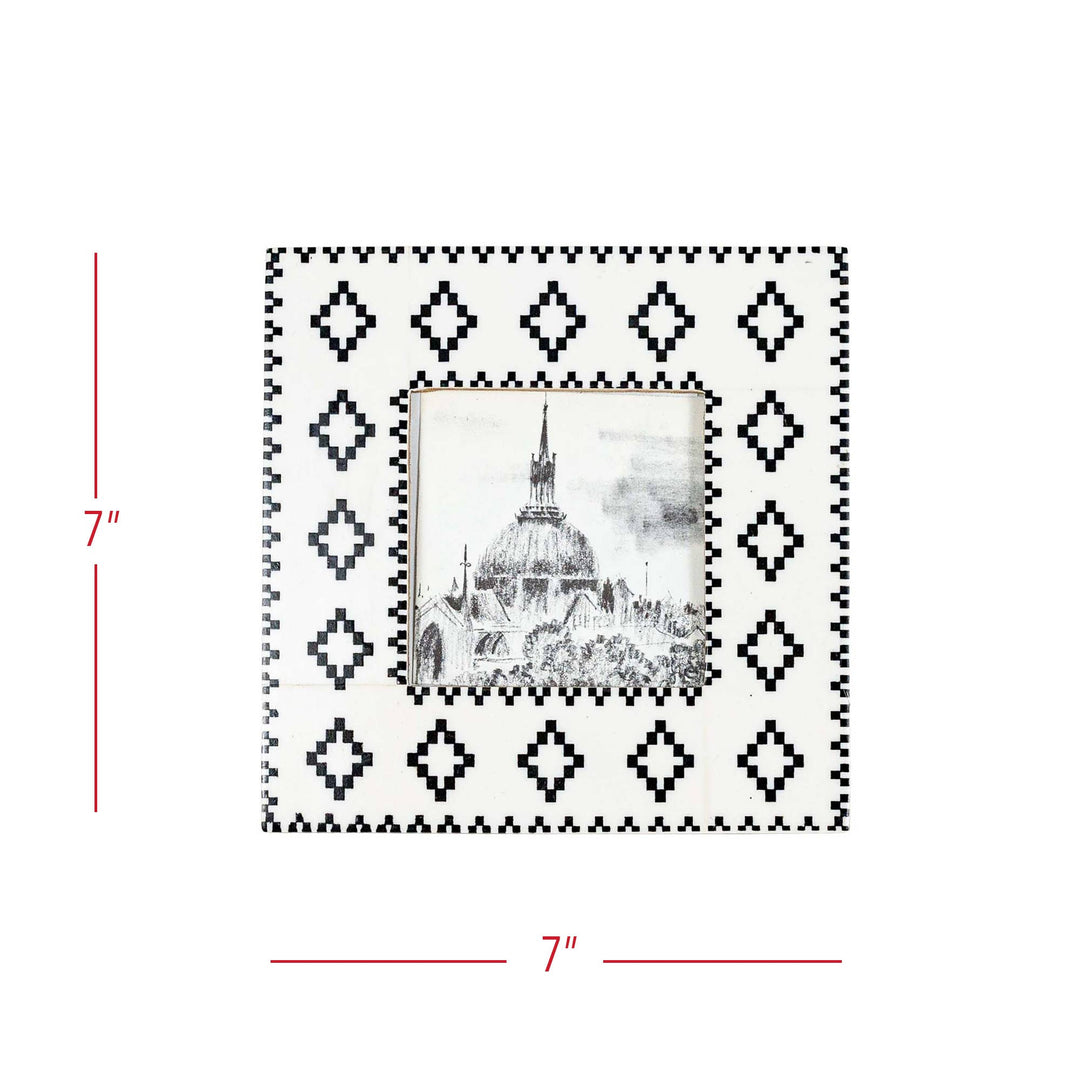 Western Diamond Picture Frame