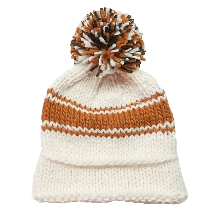 Sports Beanie Orange Baby Kid Hat Fall