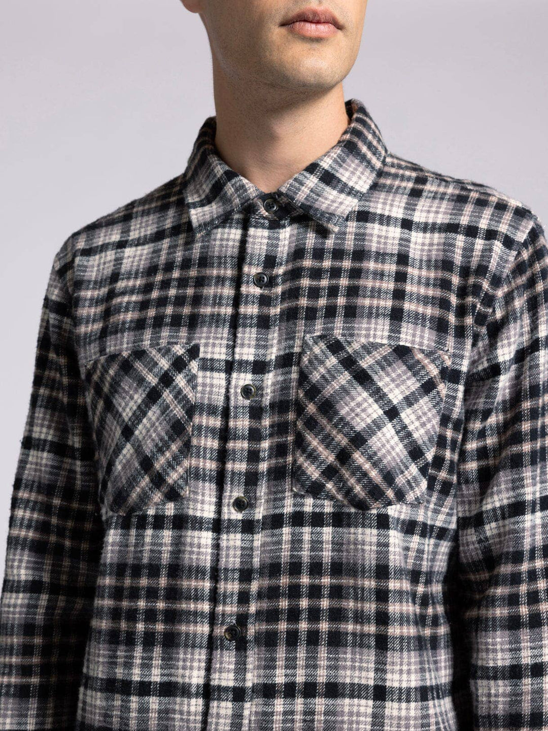 Thread & Supply Elk Slub Flannel Shirt