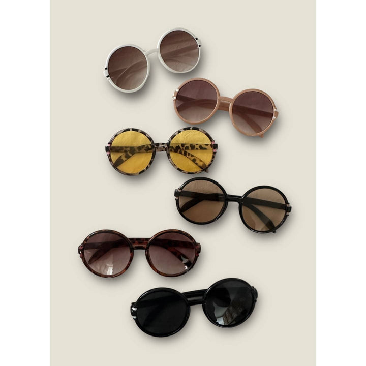 Adults Owl Round Sunglasses UV 400