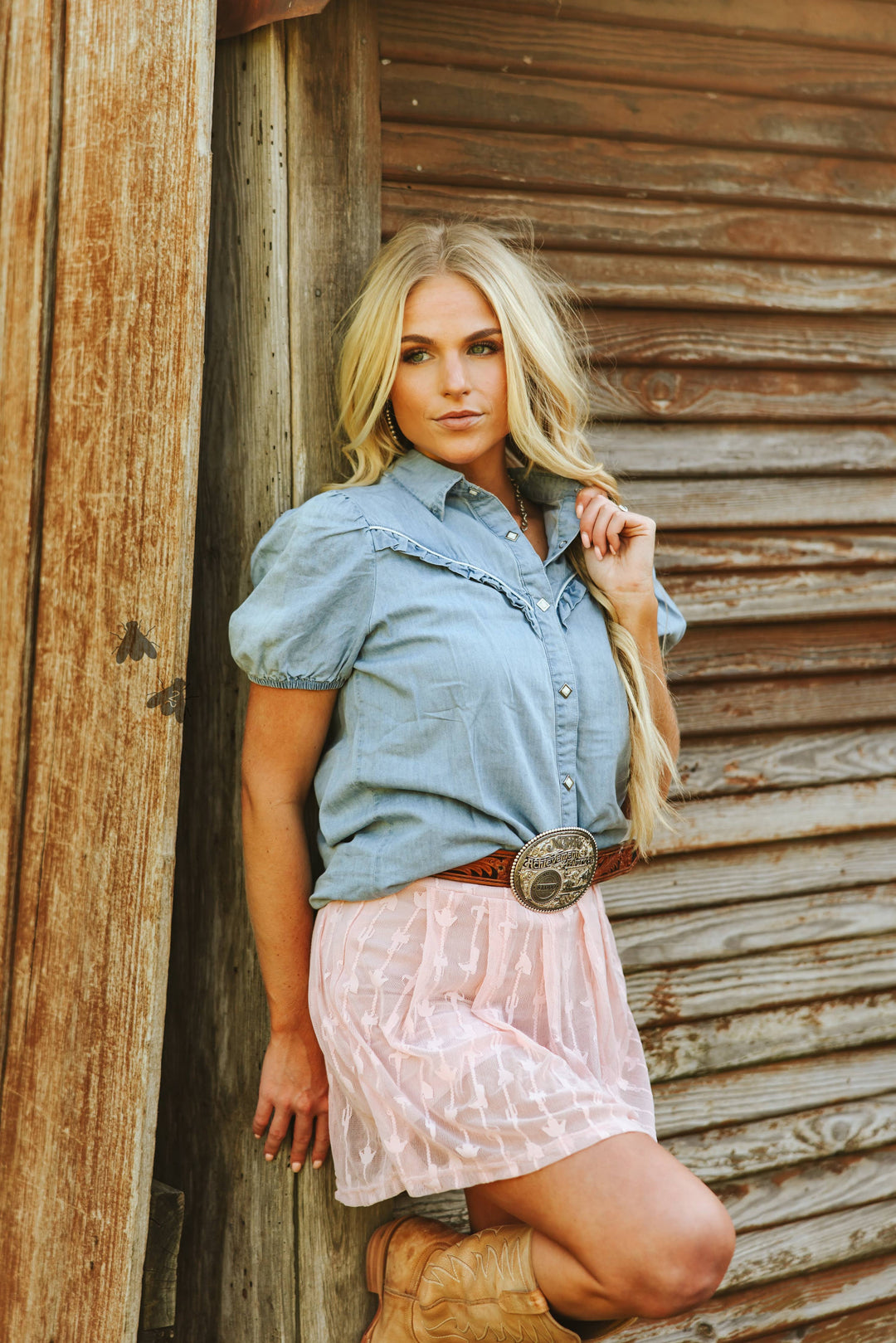 LINGO LACE SKORT
