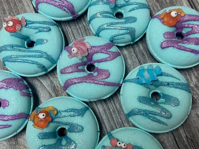 Ocean Breeze Donut Bath Bomb (Prize Bomb)