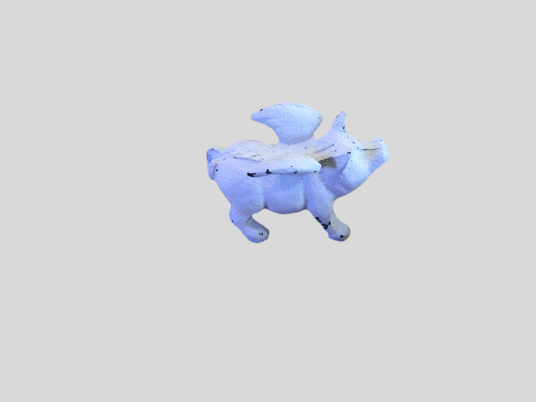 Cast Iron Flying Pig