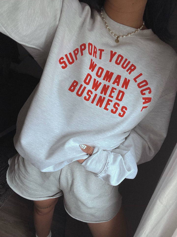 Support your local woman owned business