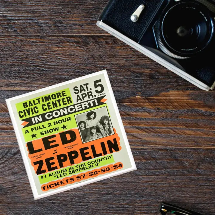 Ceramic Album Coasters