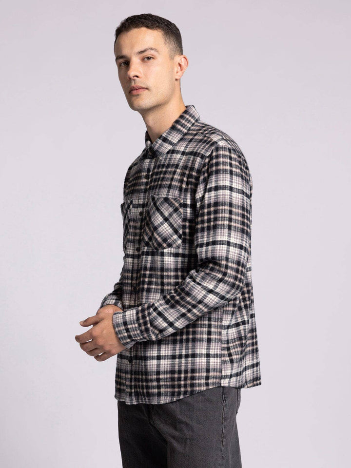 Thread & Supply Elk Slub Flannel Shirt