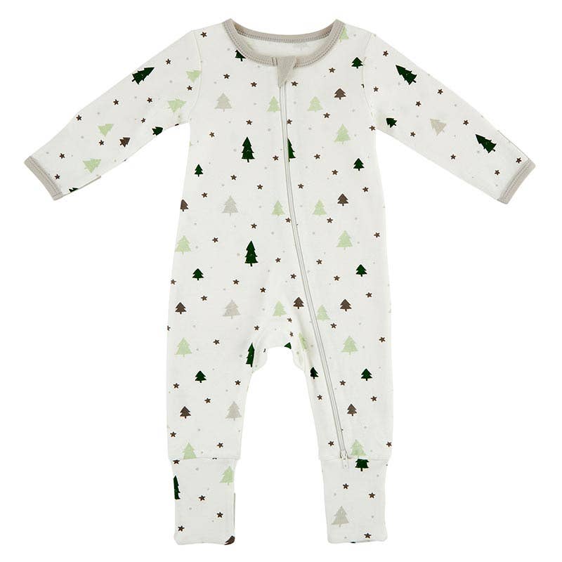 Cozy Romper-Grey Trees