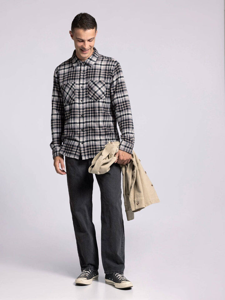 Thread & Supply Elk Slub Flannel Shirt