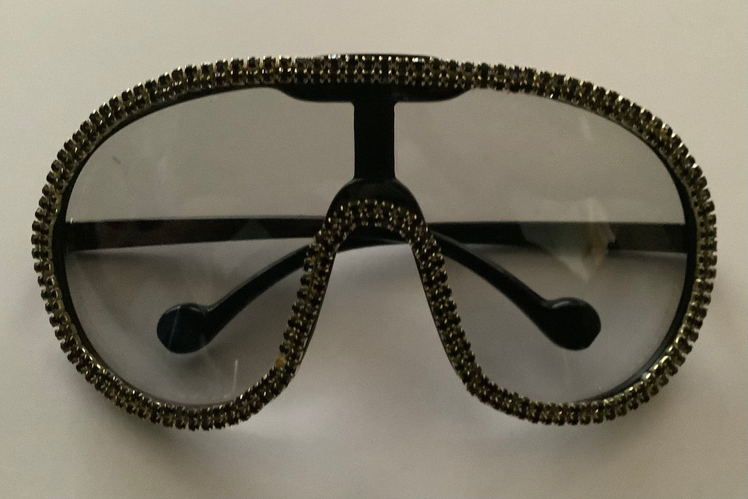 Rhinestone Oversized Sunglasses