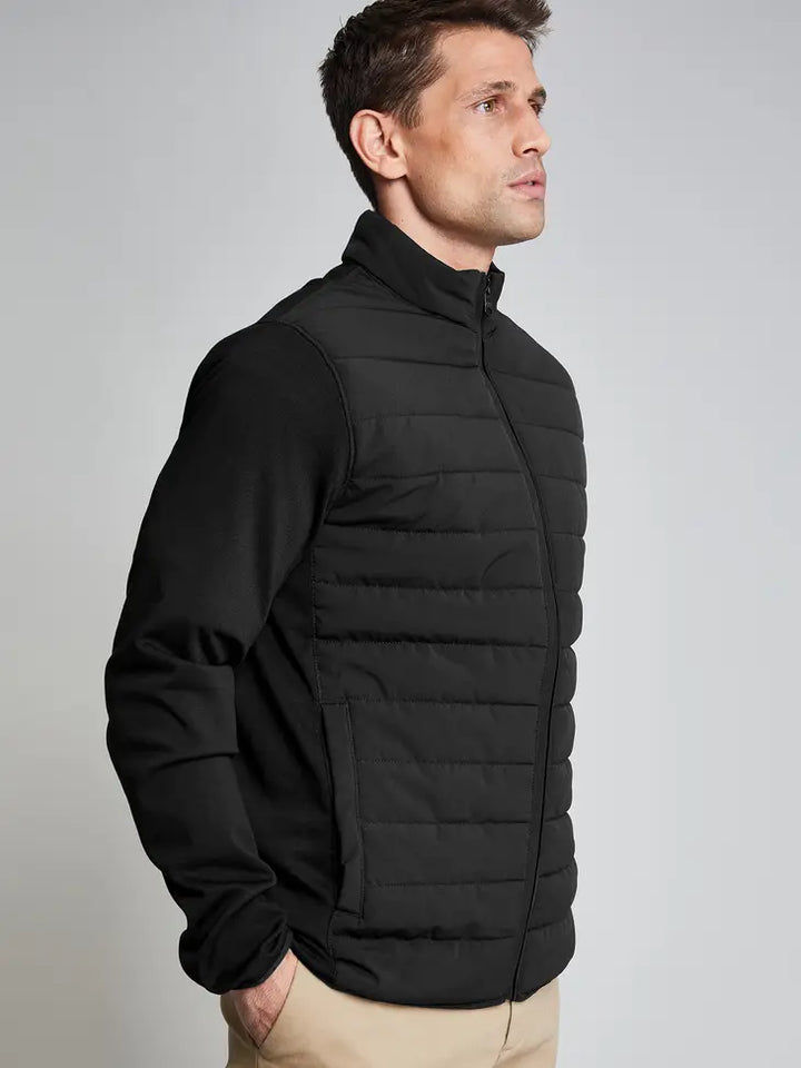 Men’s Hybrid Funnel Neck Jacket
