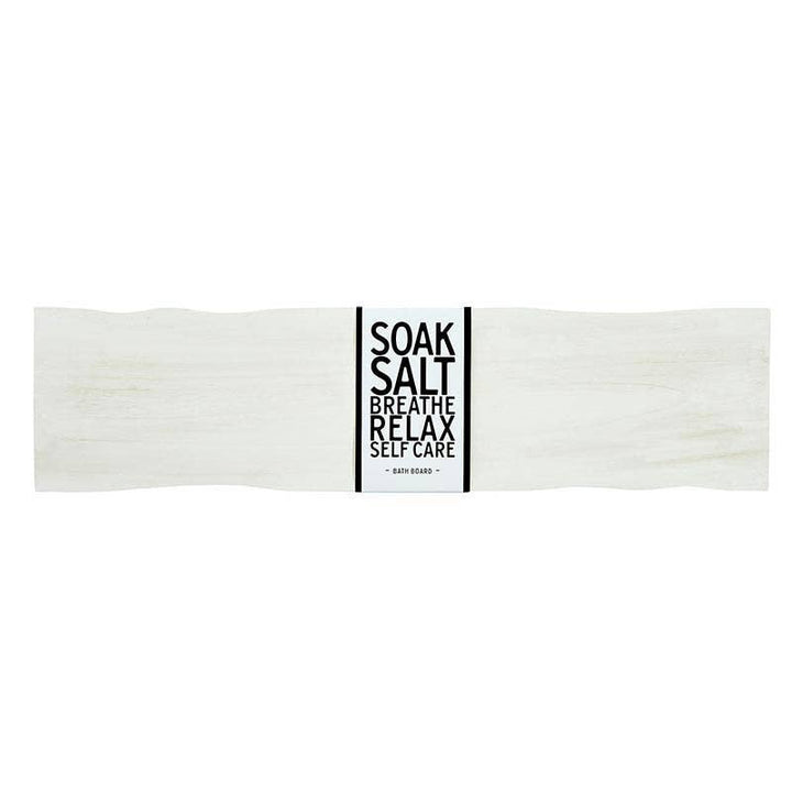 Wood Bath Board - White