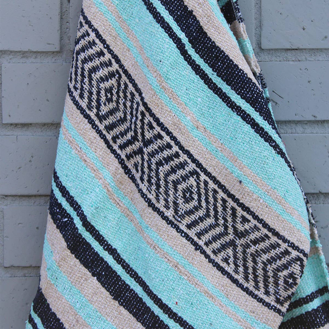 Sand &amp; Surf Mexican Throw Blanket