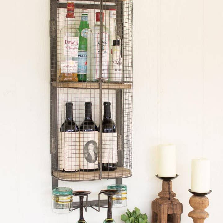 Wire Bar Storage Cabinet