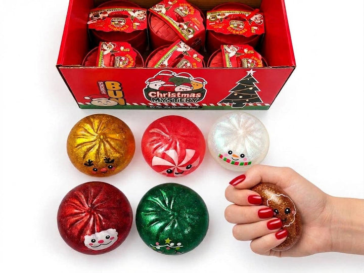 Christmas Glitter Slow-Rise Maltose Dumplings