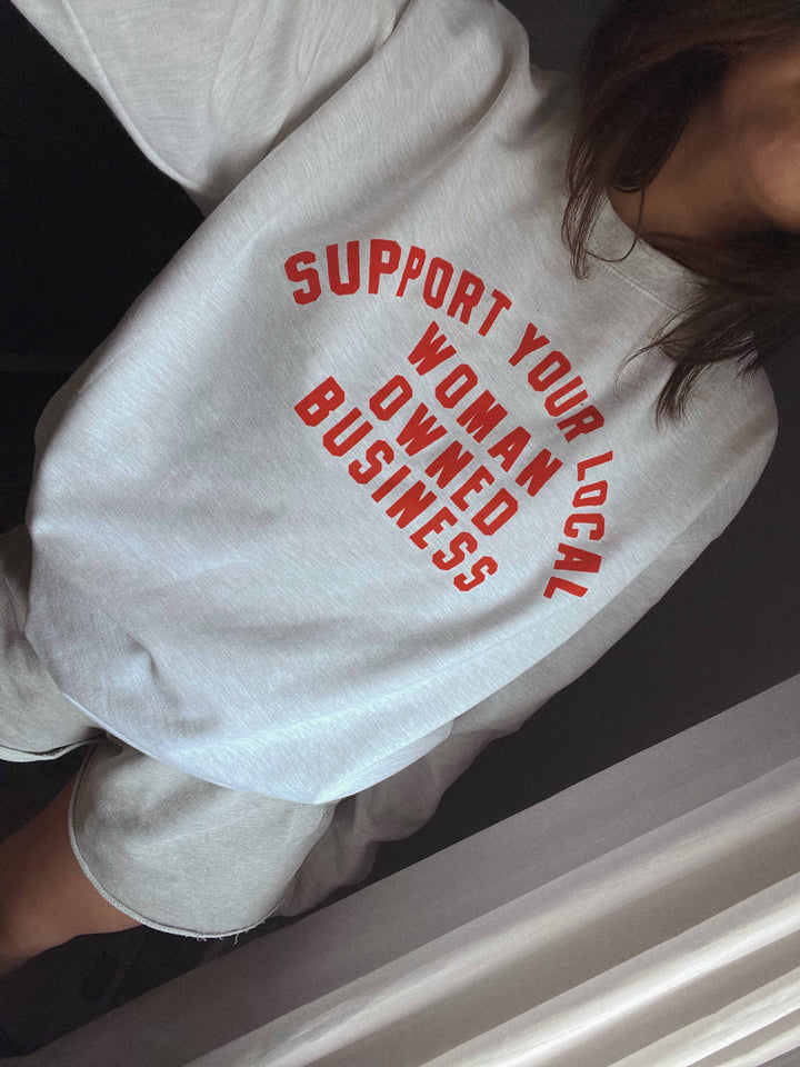 Support your local woman owned business