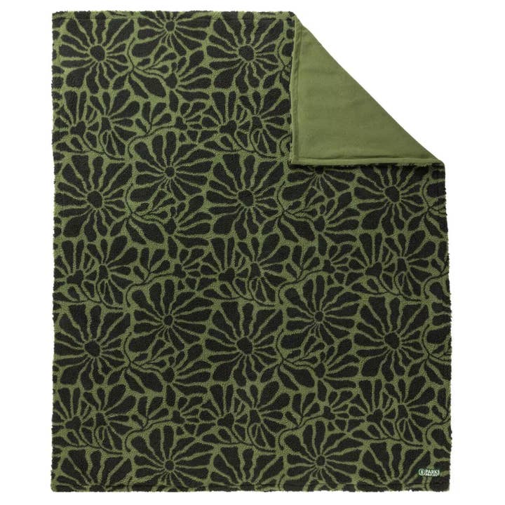 High Desert Wildflowers Fleece Throw