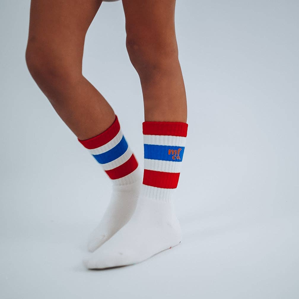 | Retro free bird Socks