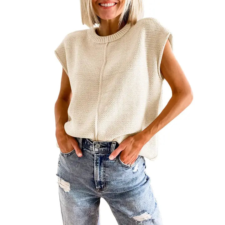 Knit Sweater Vest