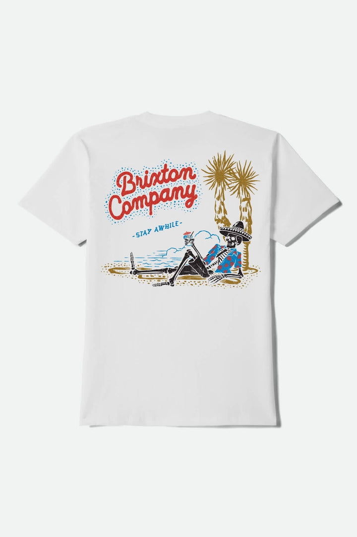Brixton Stay Awhile Short Sleeve T Shirt