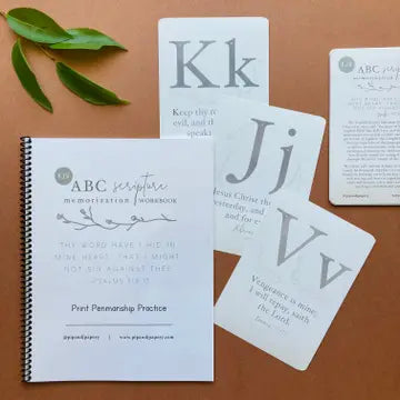 Kjv Scripture Memorization Cards & Workbook