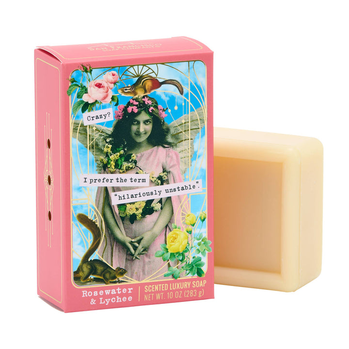 Snarky Vintage Collage Bars Rosewater &amp; Lychee