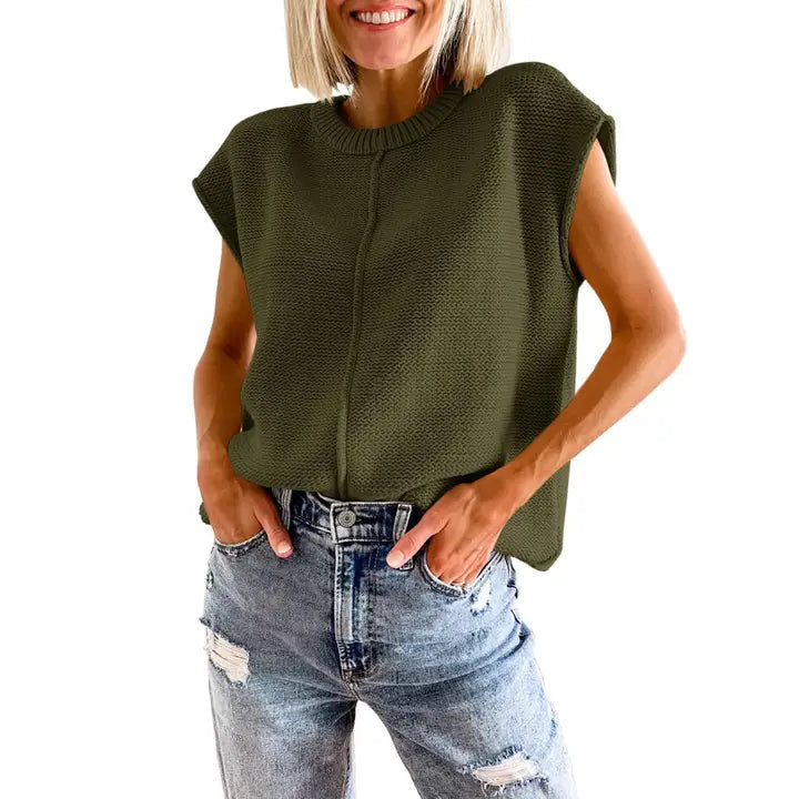 Knit Sweater Vest