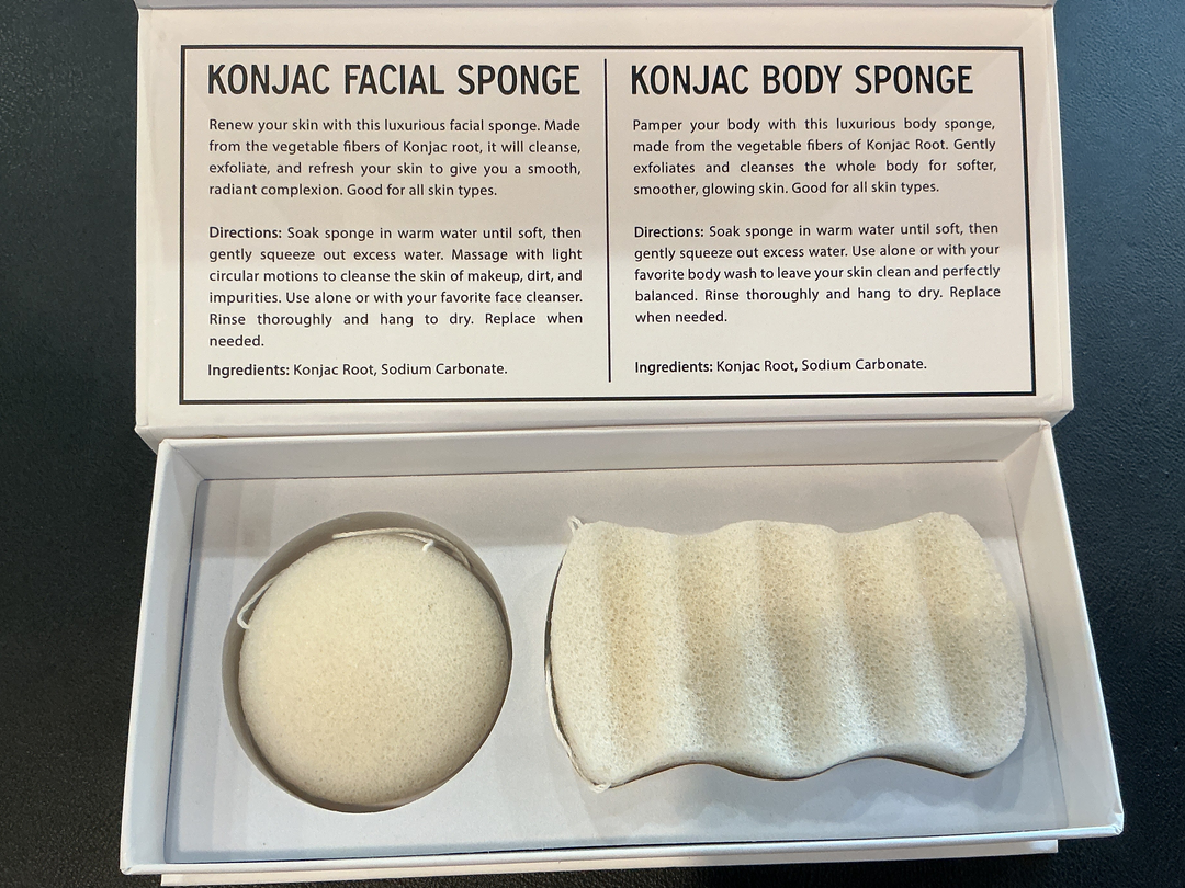 Konjac sponge set
