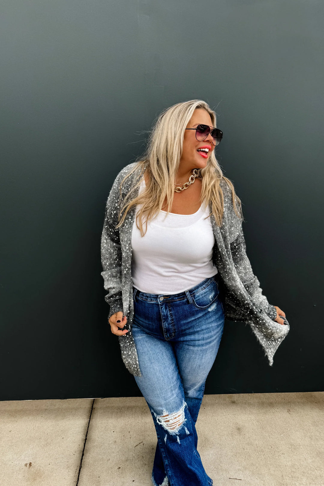 Starstruck Ombre cardigan