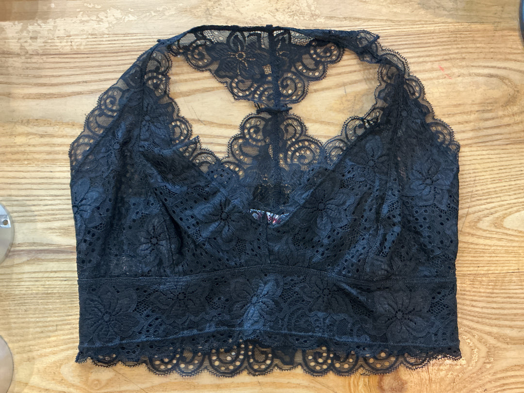 Halter Neck Lace Bralette